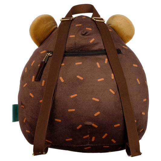 Squishmallows 3D Hans The Hedgehog 14 inch Plush Mini Backpack