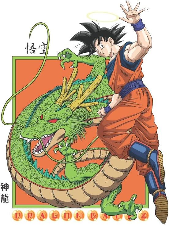 Dragon Ball Z Goku Men's White Graphic Tee