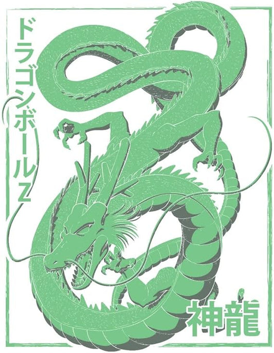 Dragon Ball Z Shenron Men's Black Short Sleeve Graphic Tee