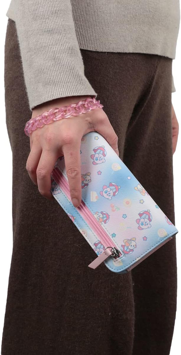 Kirby Parasol Kirby & Waddle Dee AOP Women's Soft Pastel Wallet