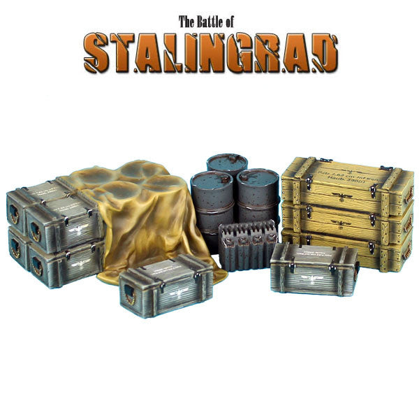 GERSTAL032 German Supplies Accessory Set by First Legion The Battle of Stalingrad