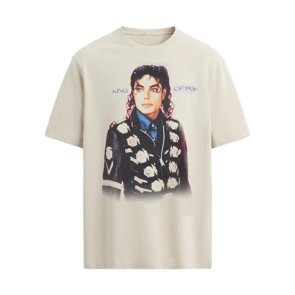 Adult Michael Jackson King Of Pop Graphic Tee T-Shirt