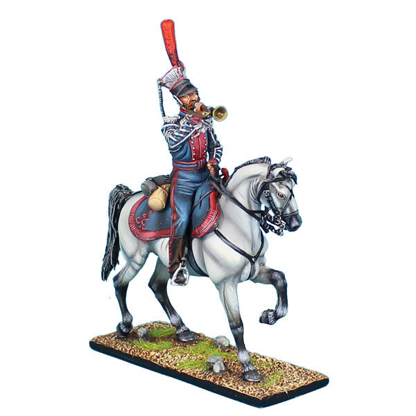 NAP0450 Russian Litovsky Uhlan Trumpeter by First Legion