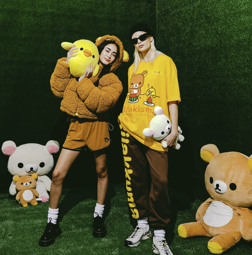 Dumbgood Rilakkuma Hooded Sherpa Jacket