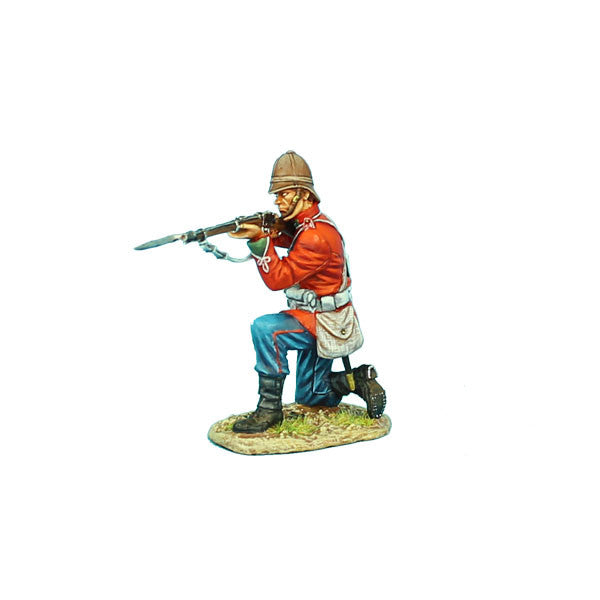 ZUL013 British 24th Foot Kneeling Firing Variant #1 by First Legion