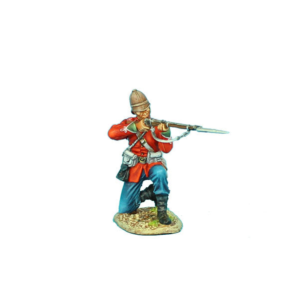 ZUL013 British 24th Foot Kneeling Firing Variant #1 by First Legion