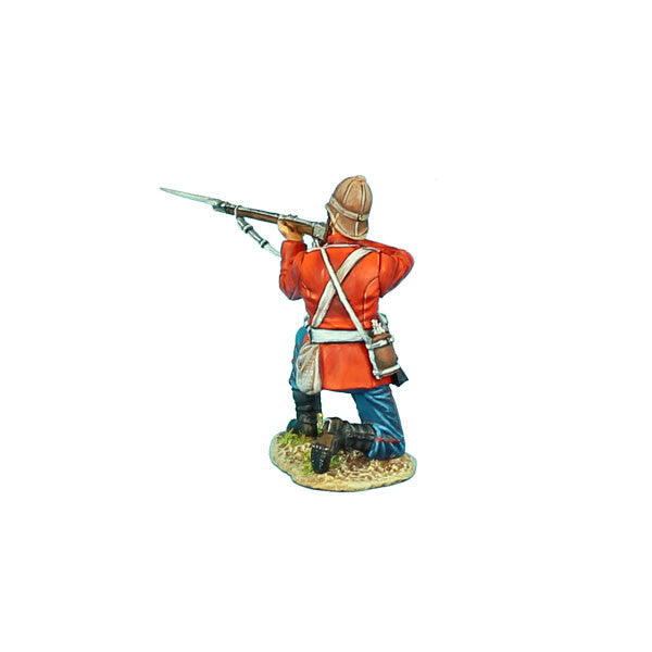 ZUL015 British 24th Foot Kneeling Firing Variant #2 by First Legion