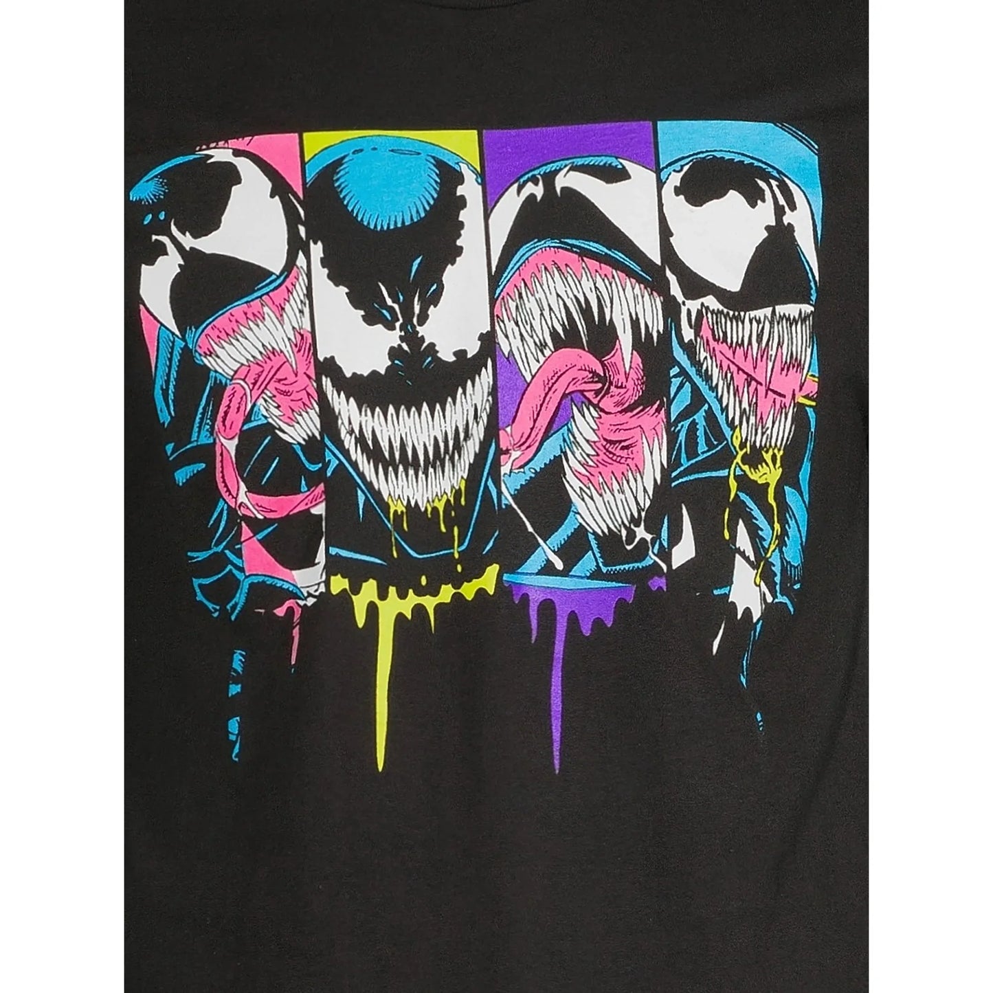 Men's Marvel Venom Faces Graphic T-Shirt Tee
