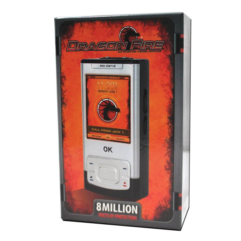 Pistola paralizante recargable con diseño de teléfono 8MKV con funda