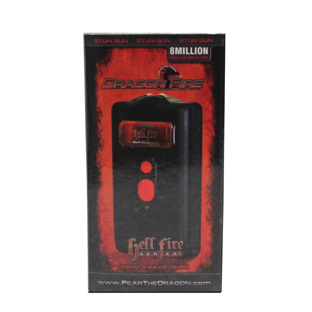 MV Slim Black Rechargeable Stun Gun with Sheath