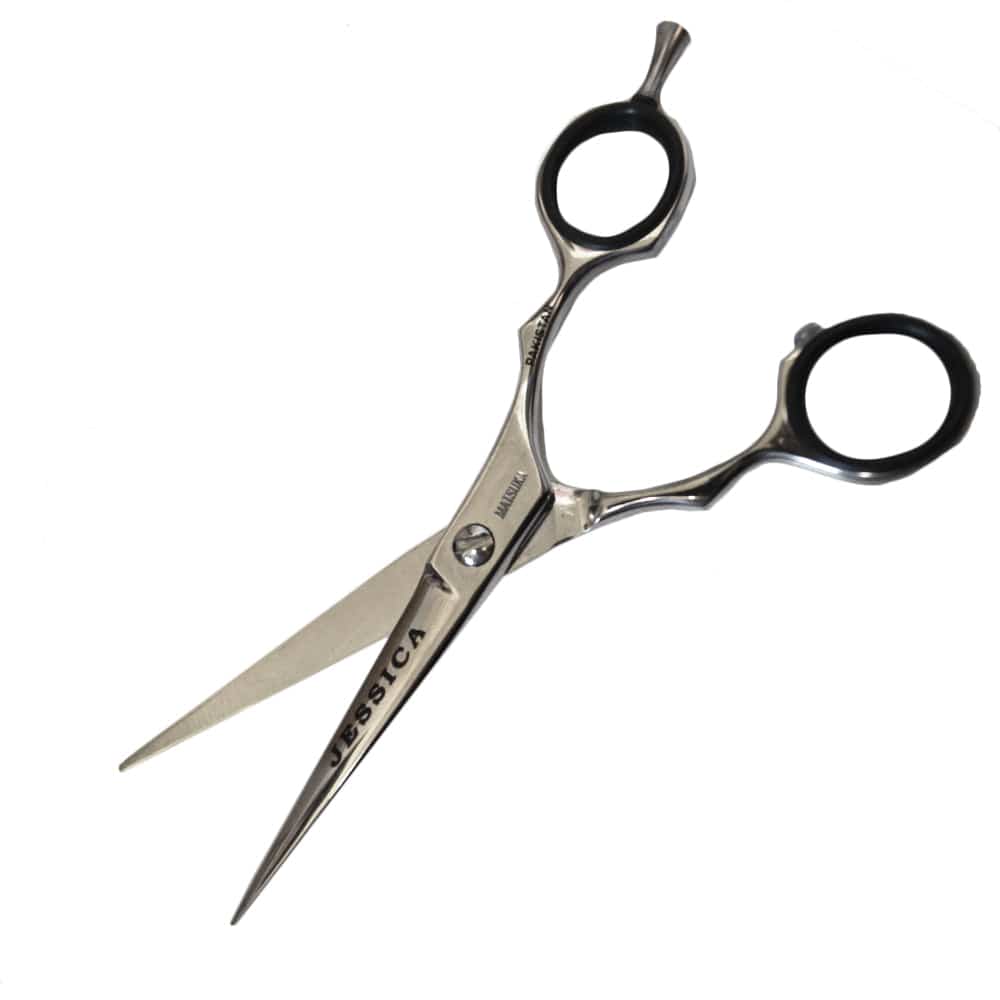 JC-55 Tijeras de corte para peluquería de acero cobalto Jessica Pro Salon Japón de 5,5"