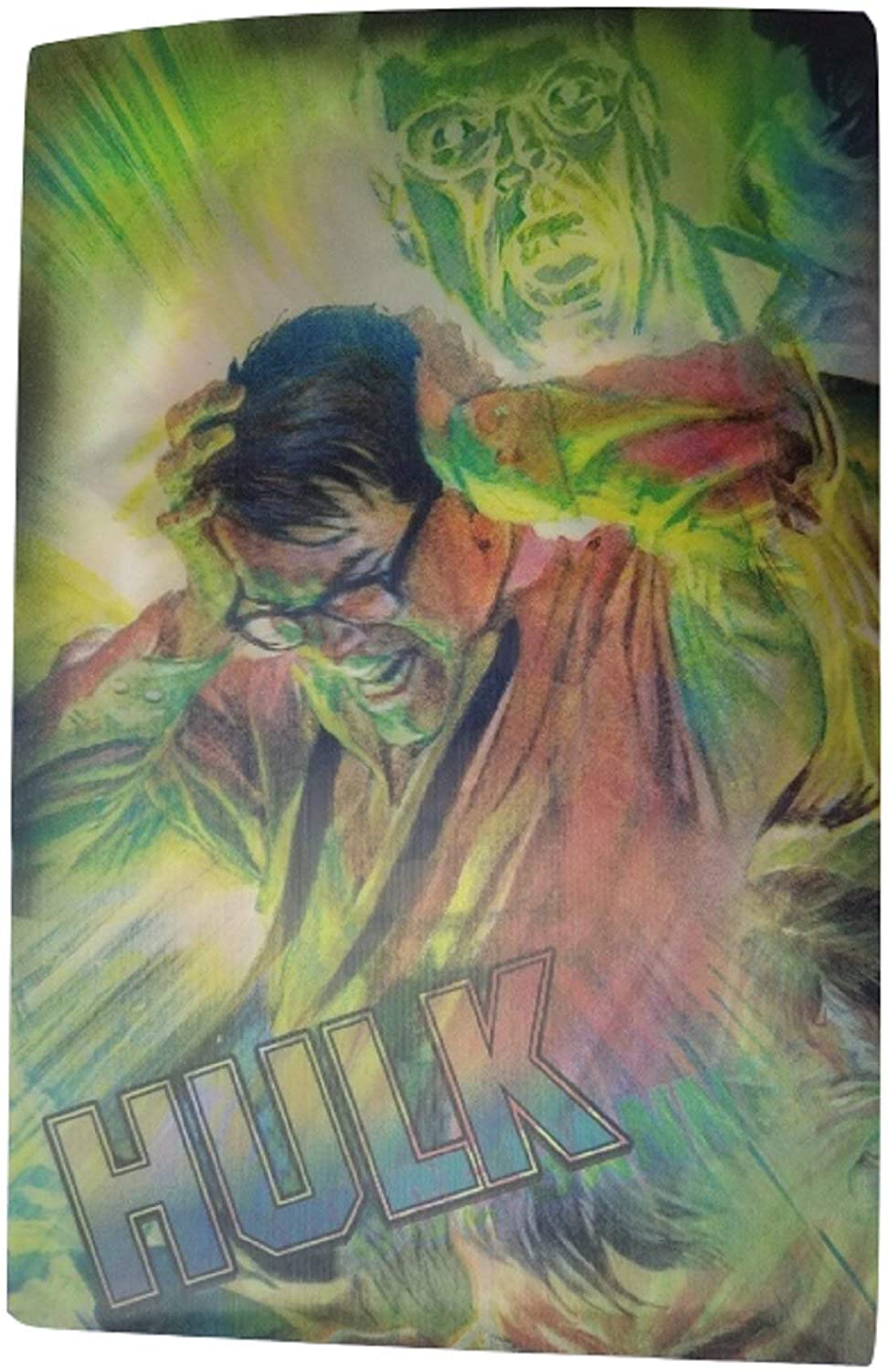 Loot Crate Hulk Bruce Banner Marvel Comics Lenticular Two View Print