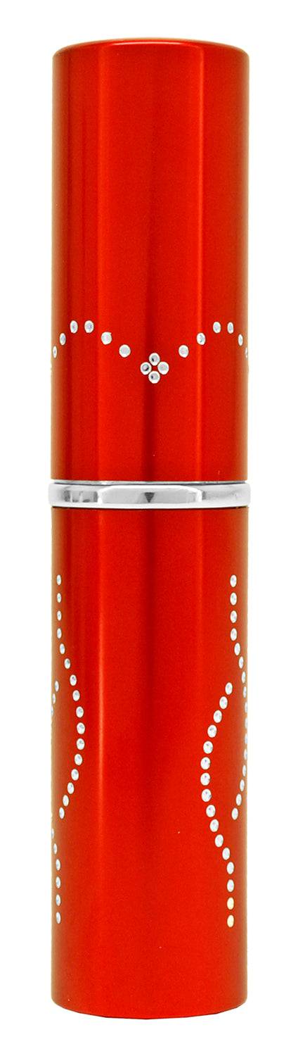 5" Red Lipstick Stungun with Flashlight