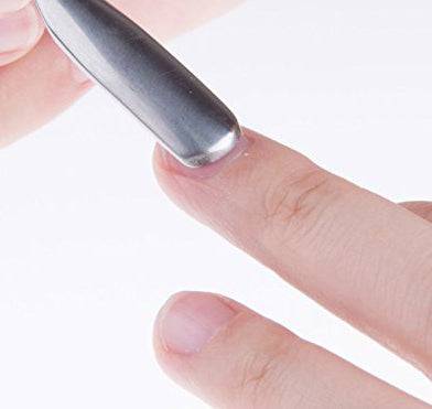 PH 007 Herramienta empujadora de uñas/cutículas de doble cara de 6,75"