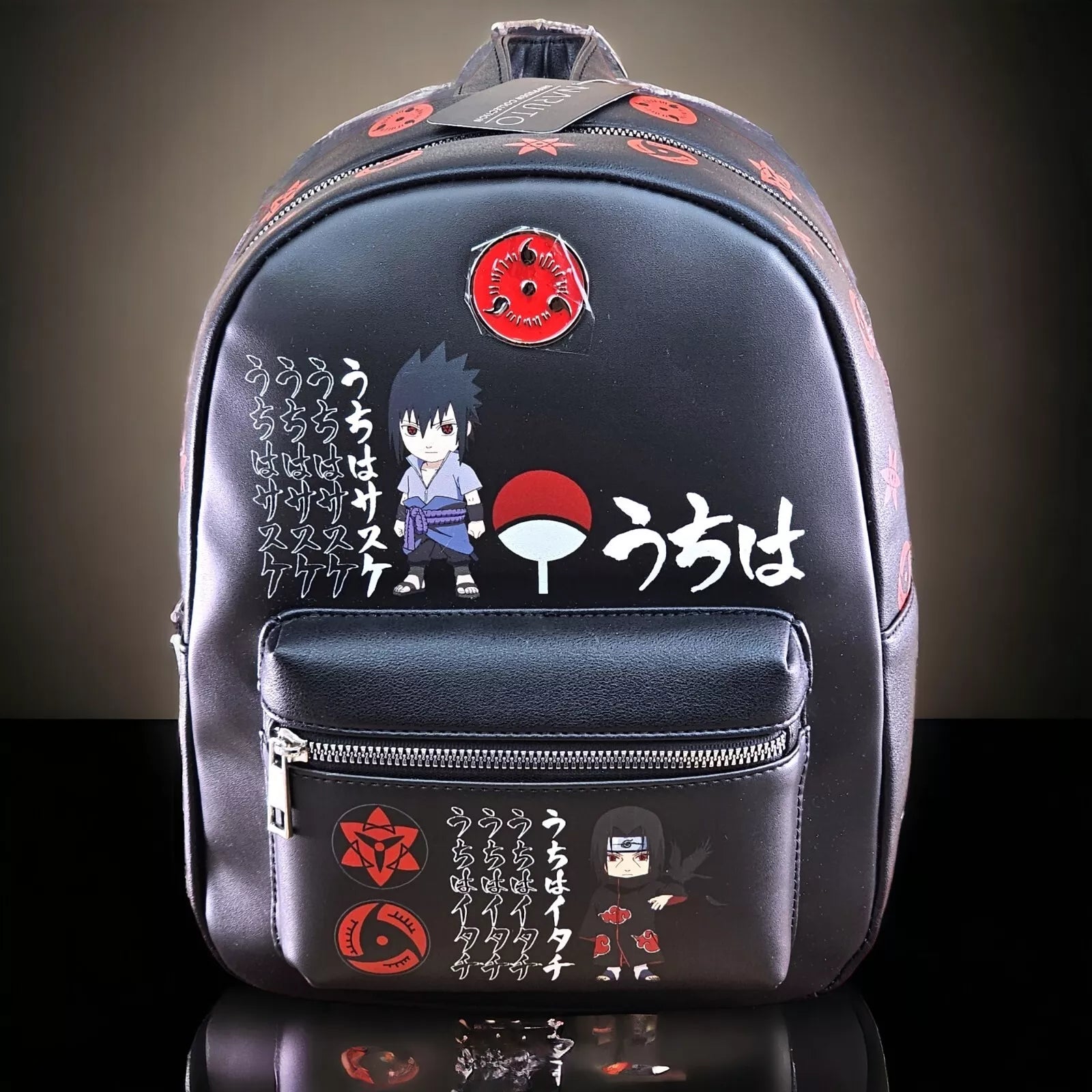 itachi uchiha mini backpack Naruto Shippuden Itachi & Sasuke Chibi Mini Backpack Bioworld – Bladevip