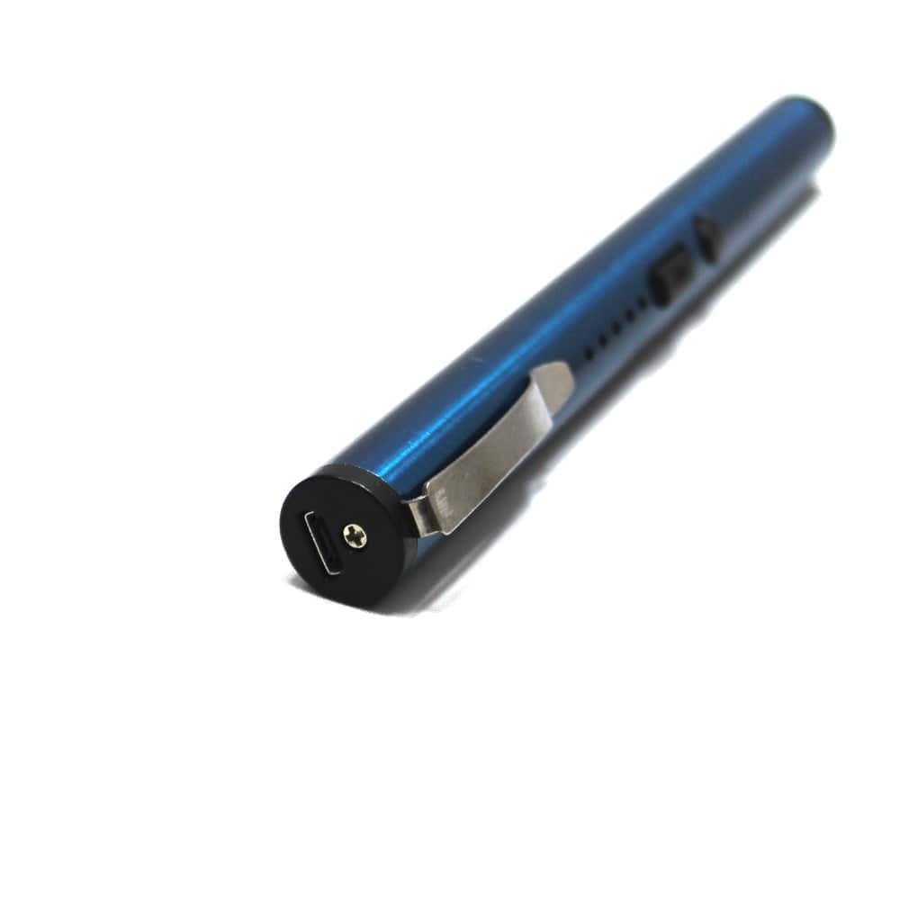 Pistola paralizante azul de carga USB de alta potencia de 100 kv