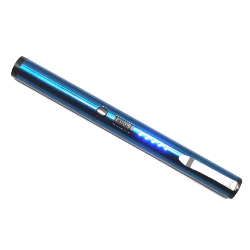 Pistola paralizante azul de carga USB de alta potencia de 100 kv