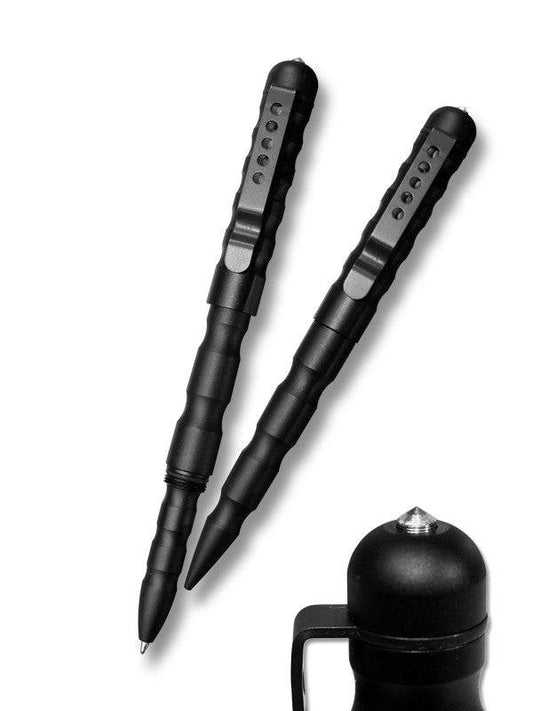 Black Tactical Pen Tactical Pen: Emergency Glass Breaker