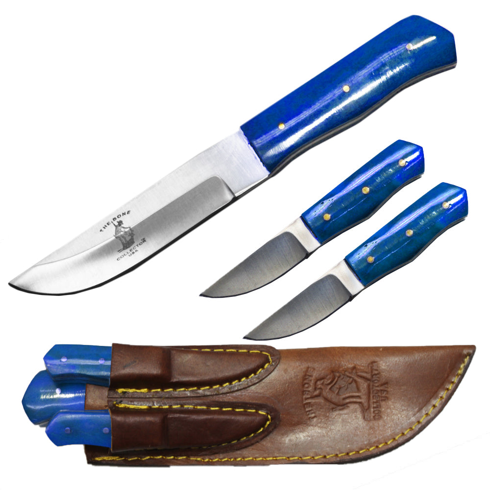 Rtek Hunting Knife Set, With Harden Plastic Sheath M-9 Military Style Saw Back Knife - Bladevip