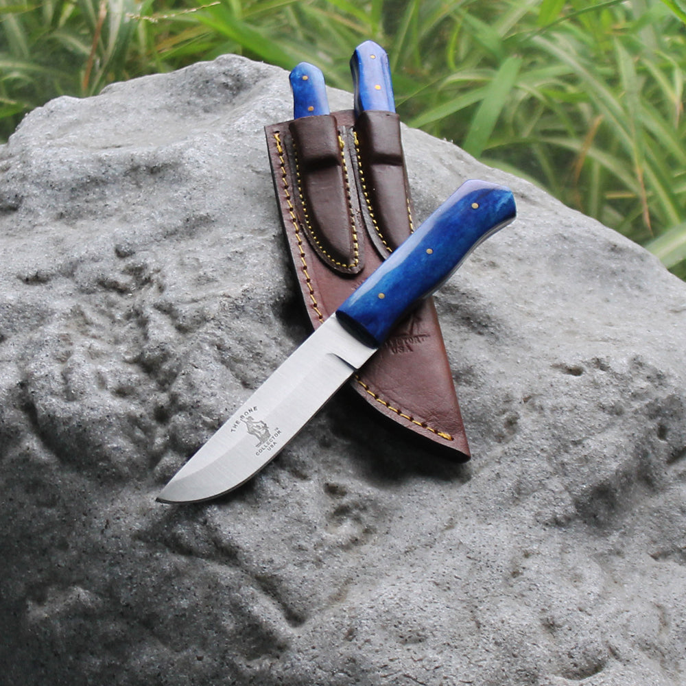 Rtek Hunting Knife Set, With Harden Plastic Sheath M-9 Military Style Saw Back Knife - Bladevip