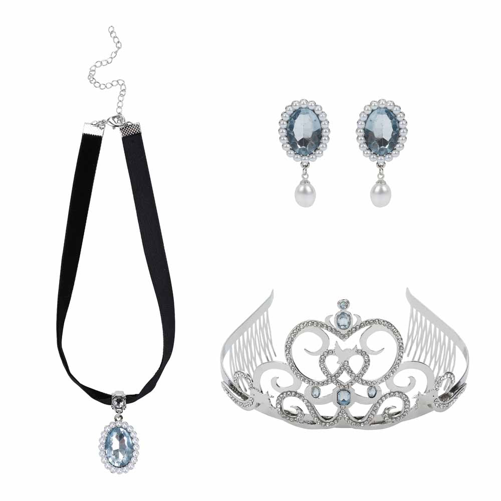 Disney Princess Cinderella Tiara & Jewelry Set