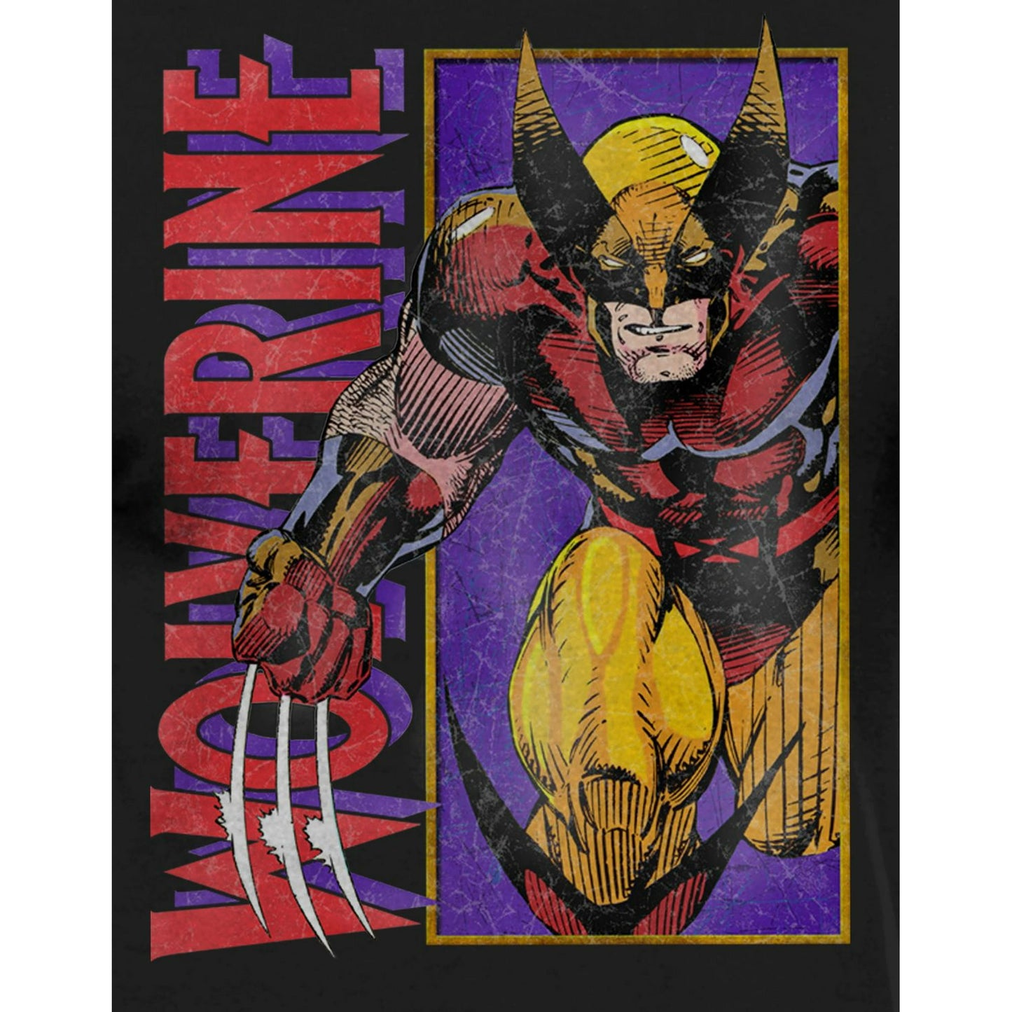 Marvel Men's Wolverine Classic Character T-Shirt - Bladevip