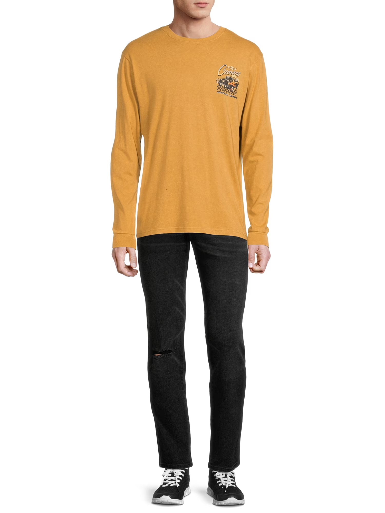 Men's Chevrolet Camaro American Muscle Long Sleeve Graphic T-Shirt - view 2