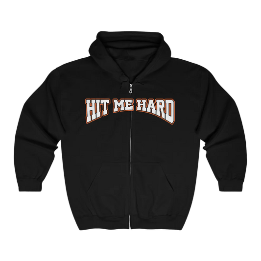 Billie Eilish Hit Me Hard and Soft Black Signature Zip Up Hoodie