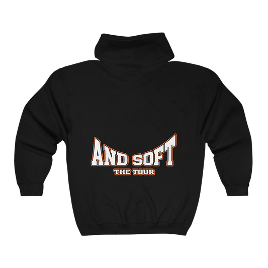 Billie Eilish Hit Me Hard and Soft Black Signature Zip Up Hoodie Official Tour