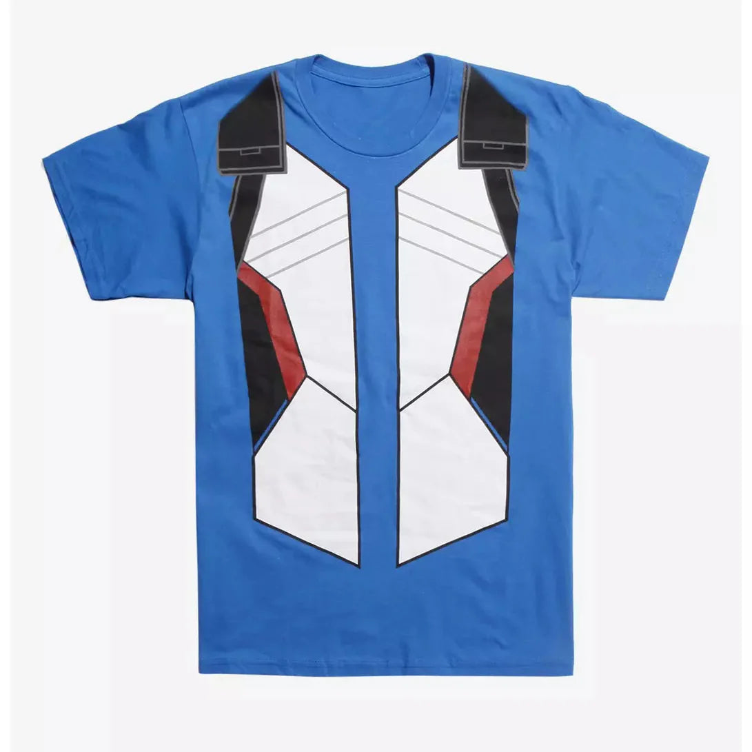 Men's Overwatch Soldier: 76 Cosplay T-Shirt Tee - view 3