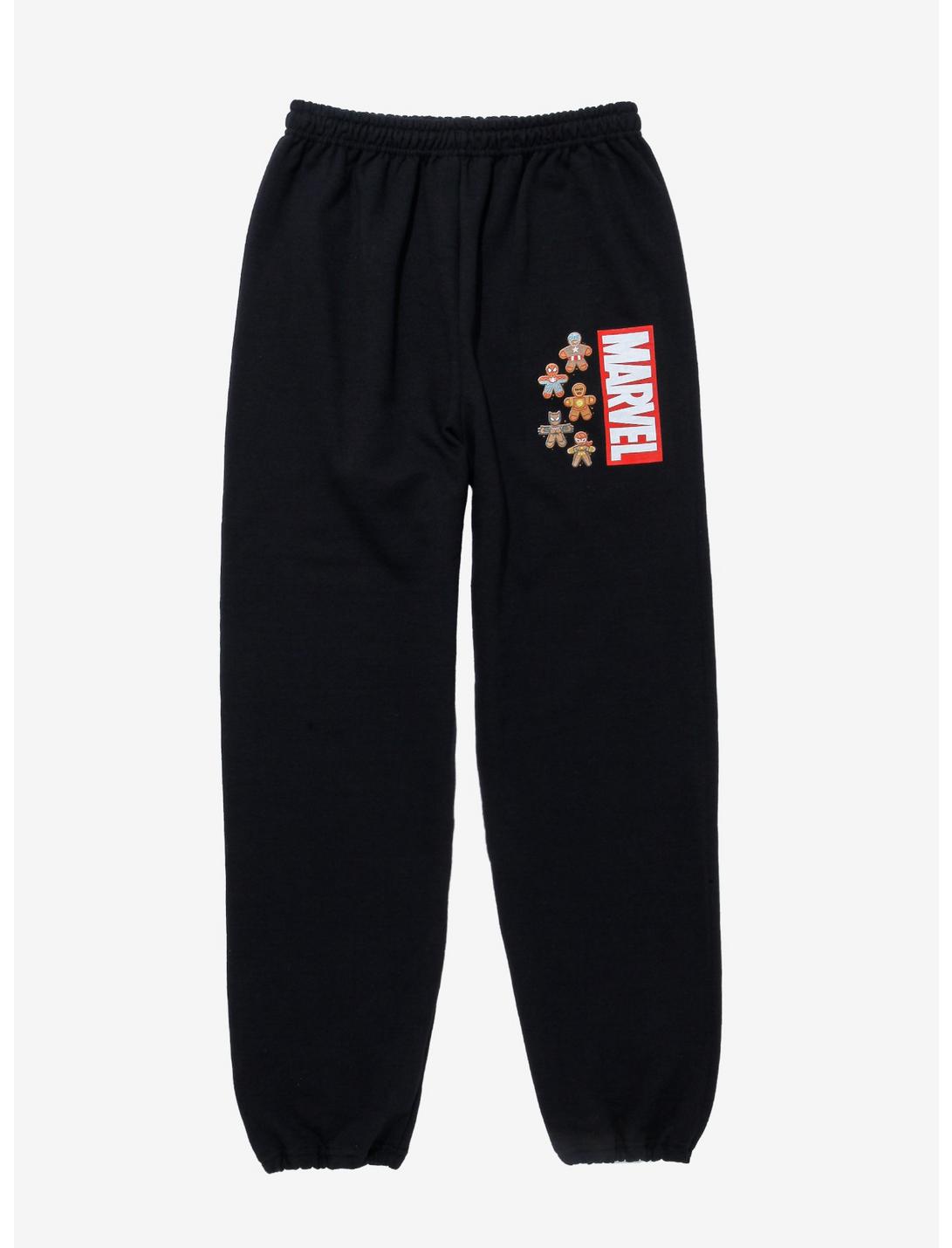 Boy's Marvel Eat the Universe Gingerbread Heroes Joggers - Bladevip