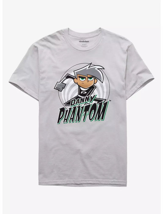 Men's Danny Phantom Spiral T-Shirt Tee