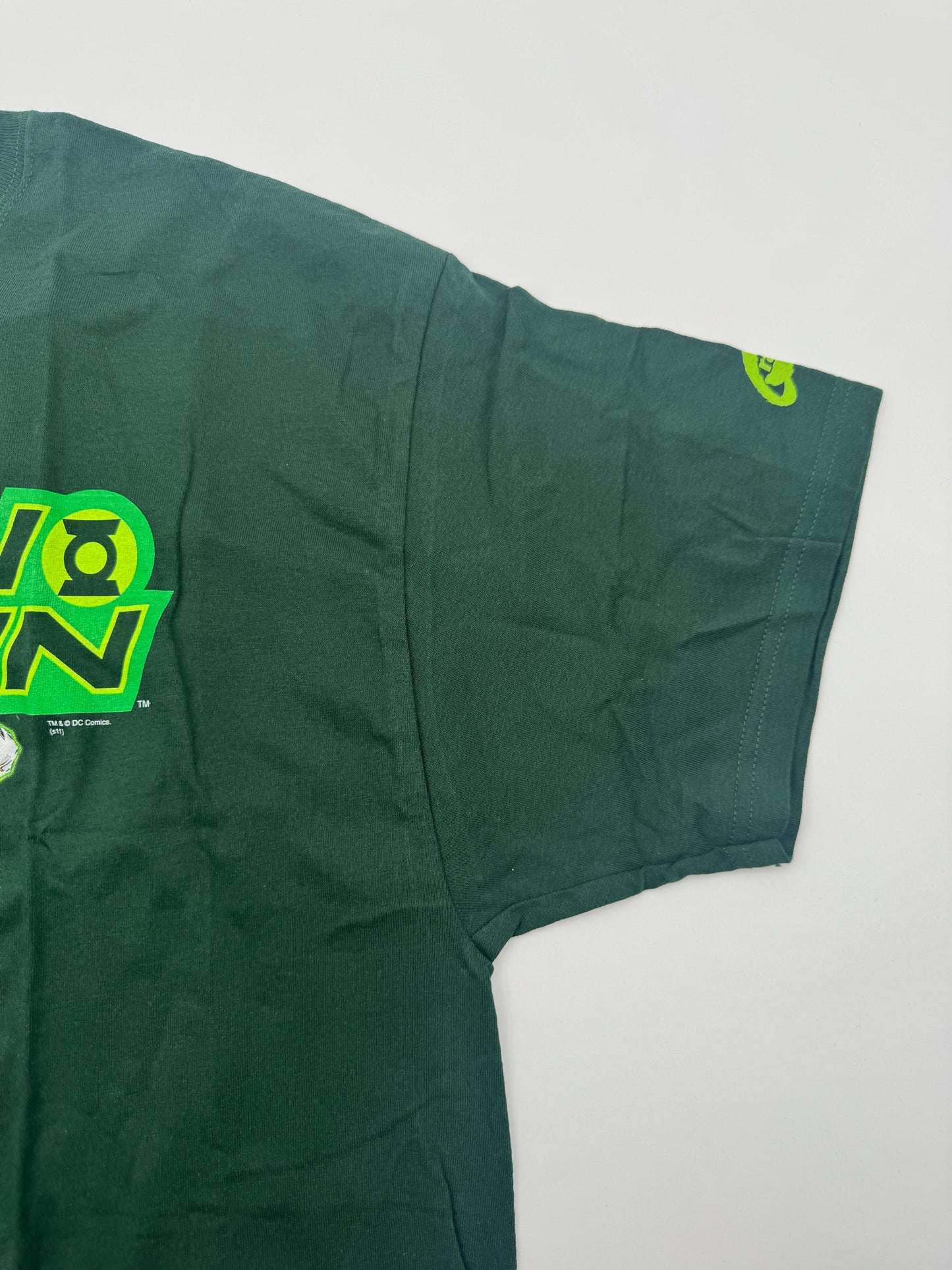 Vintage Mens DC Comics Green Lantern Graphic Tee Graffiti Designs