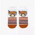 Maruchan Ramen Chibi Stripe No-Show Socks