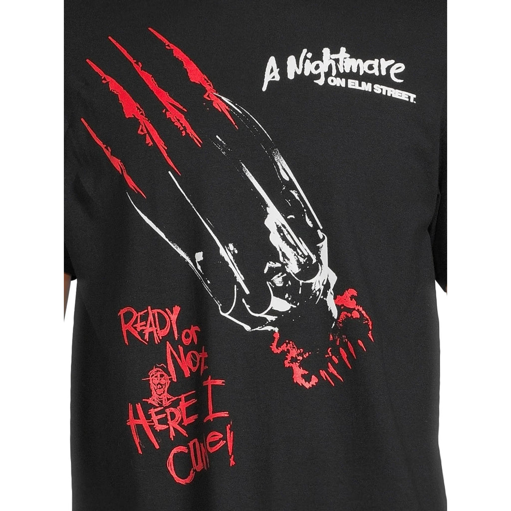 Men's Nightmare On Elm Claw Graphic T-Shirt Tee - view 3