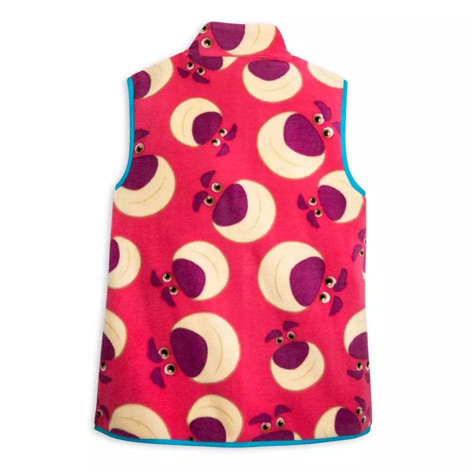 Toy Story 3 Lotso Zip Fleece Vest for Adults - Bladevip