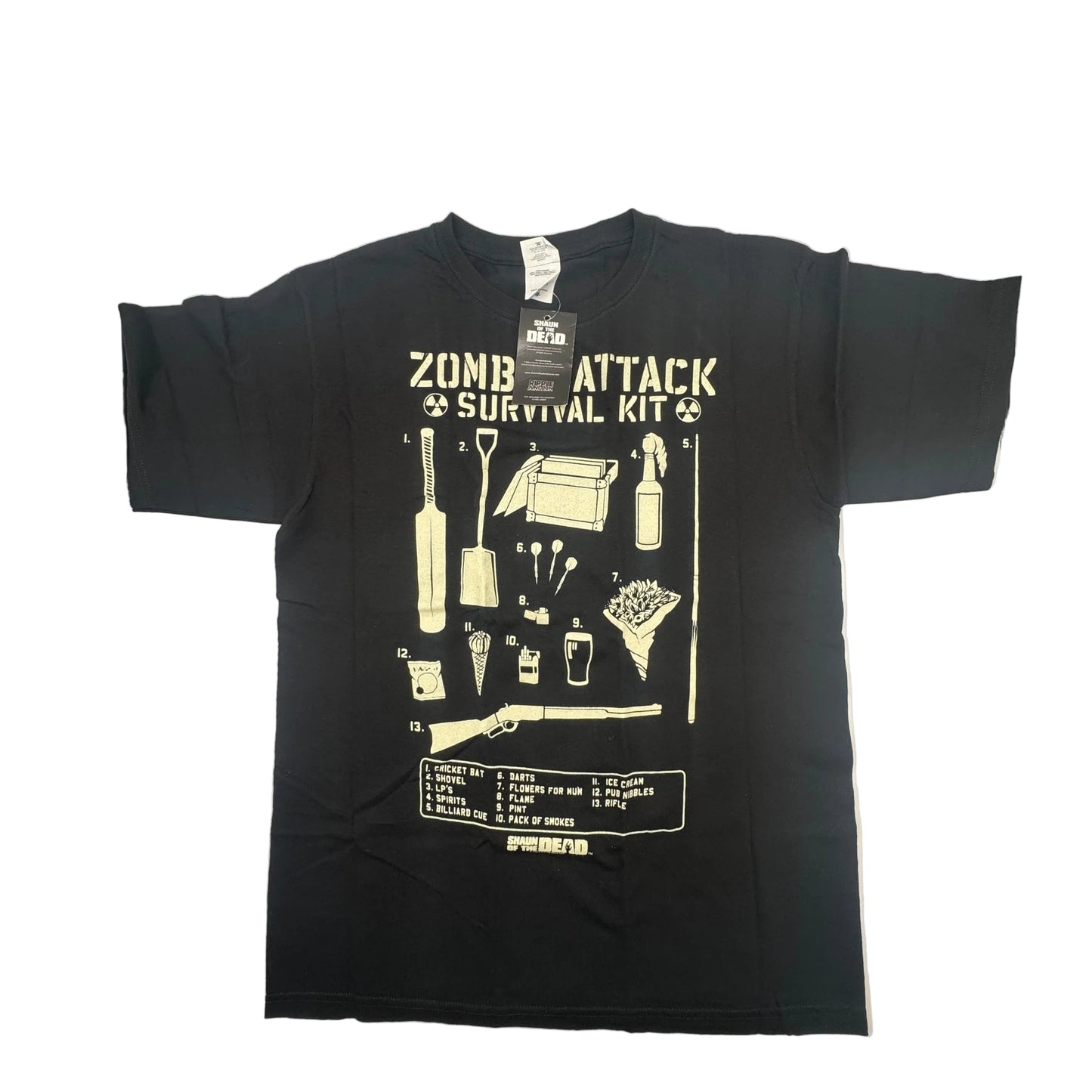 Vintage 2004 Shaun of the Dead Zombie Graphic Tee T-Shirt