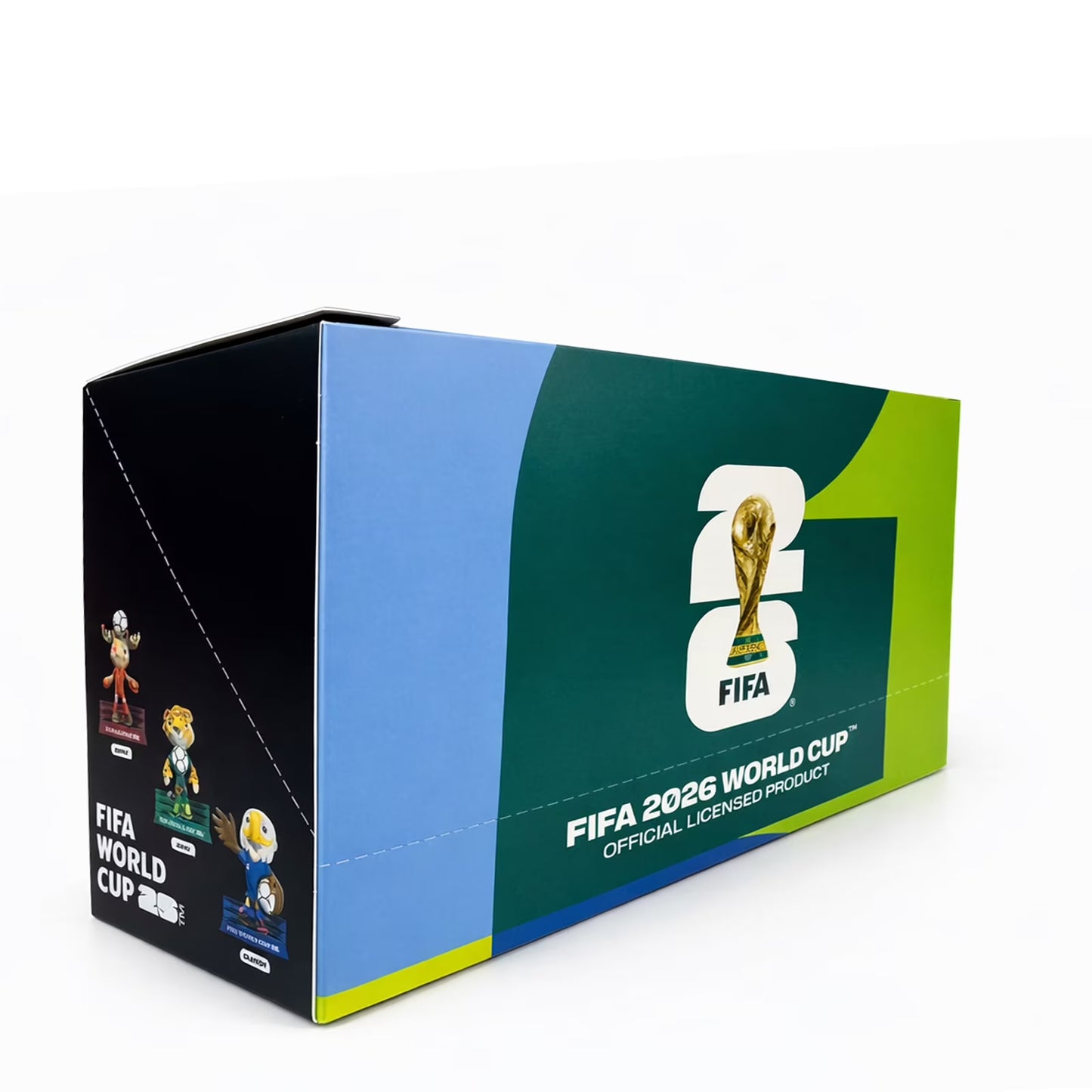 FIFA 2026 World Cup Official Licensed Mascot Toy Figurines Set of 3 (Maple, Zayu & Clutch), Collectable Soccer FIFA 26 Mascot Toys