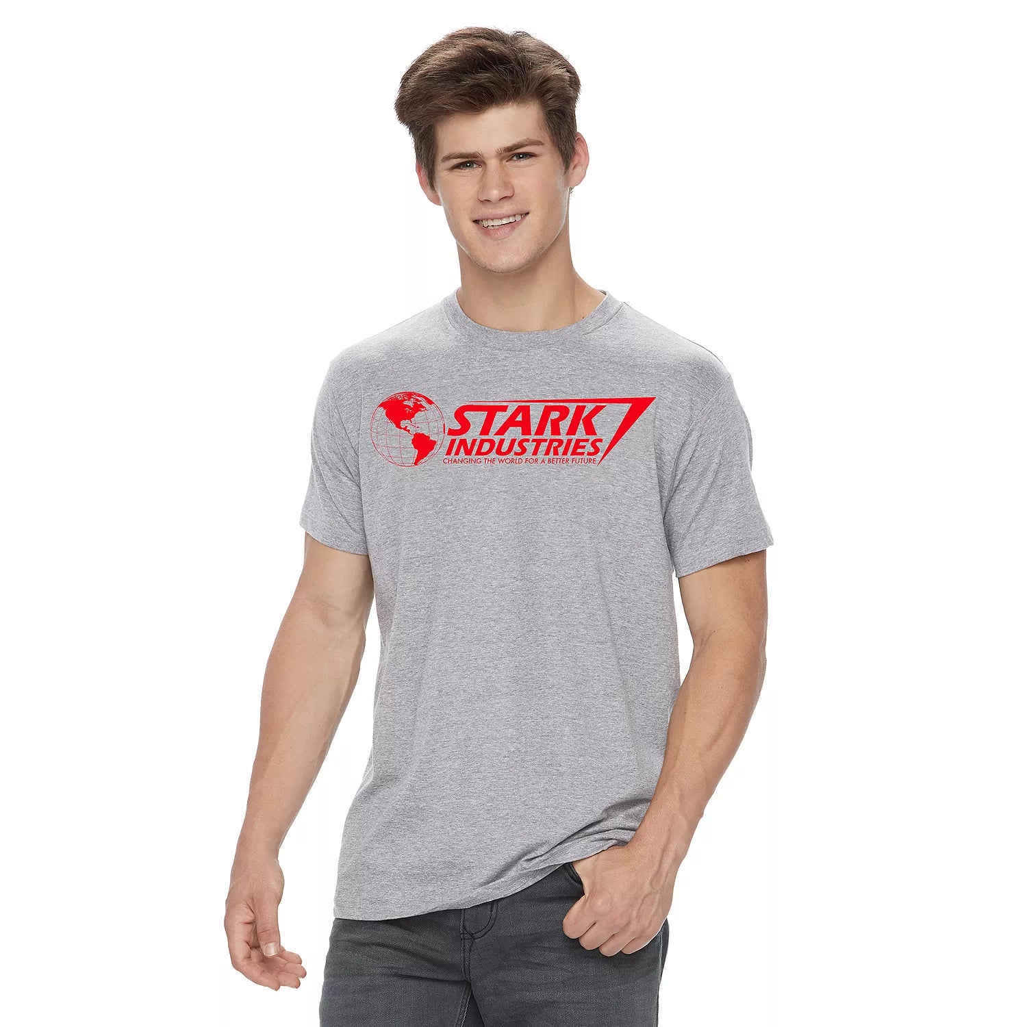 Men's Marvel Comics Stark Industries Iron Man Graphic Tee T-Shirt