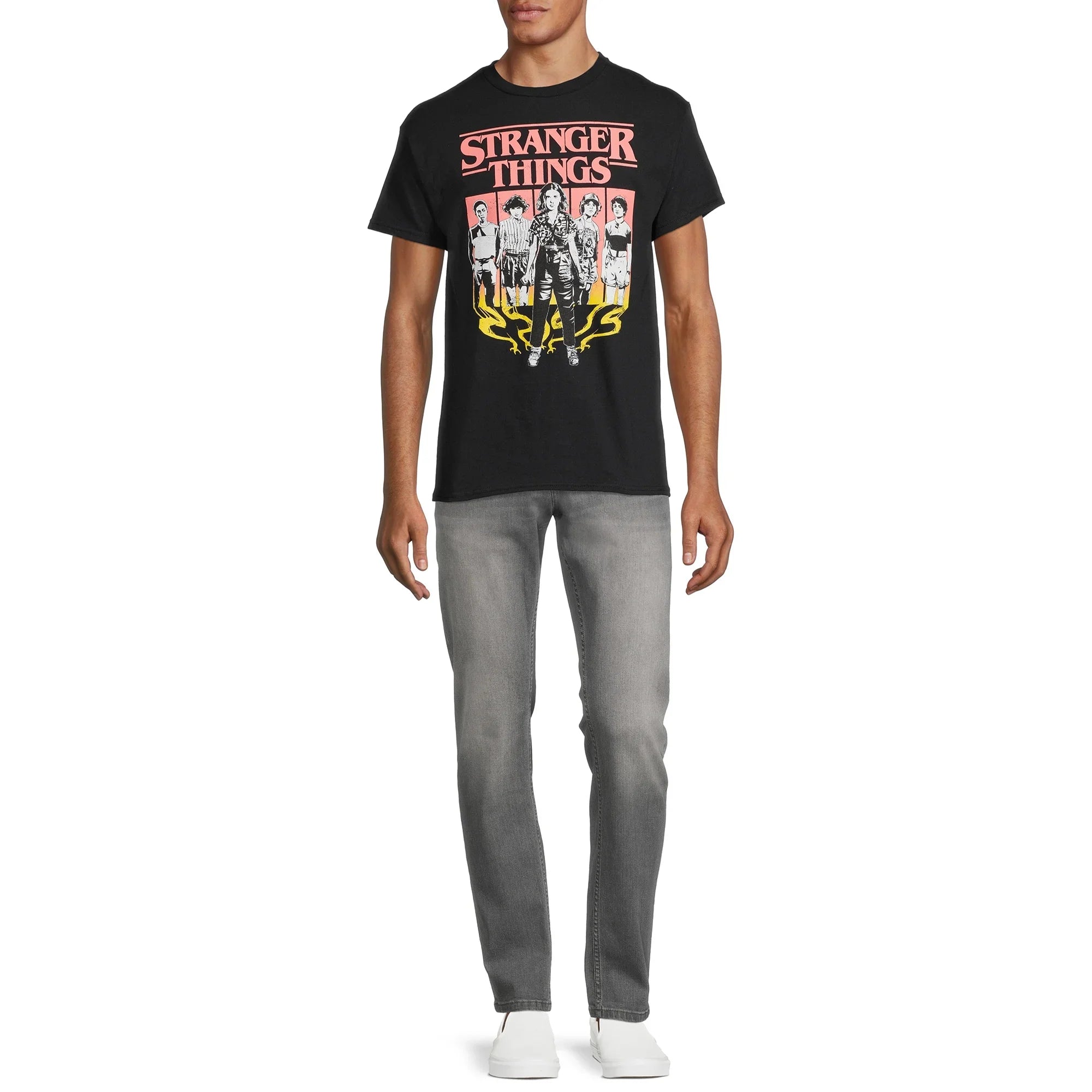 Men's Stranger Things Boxes Character Graphic Tee T-Shirt - view 4