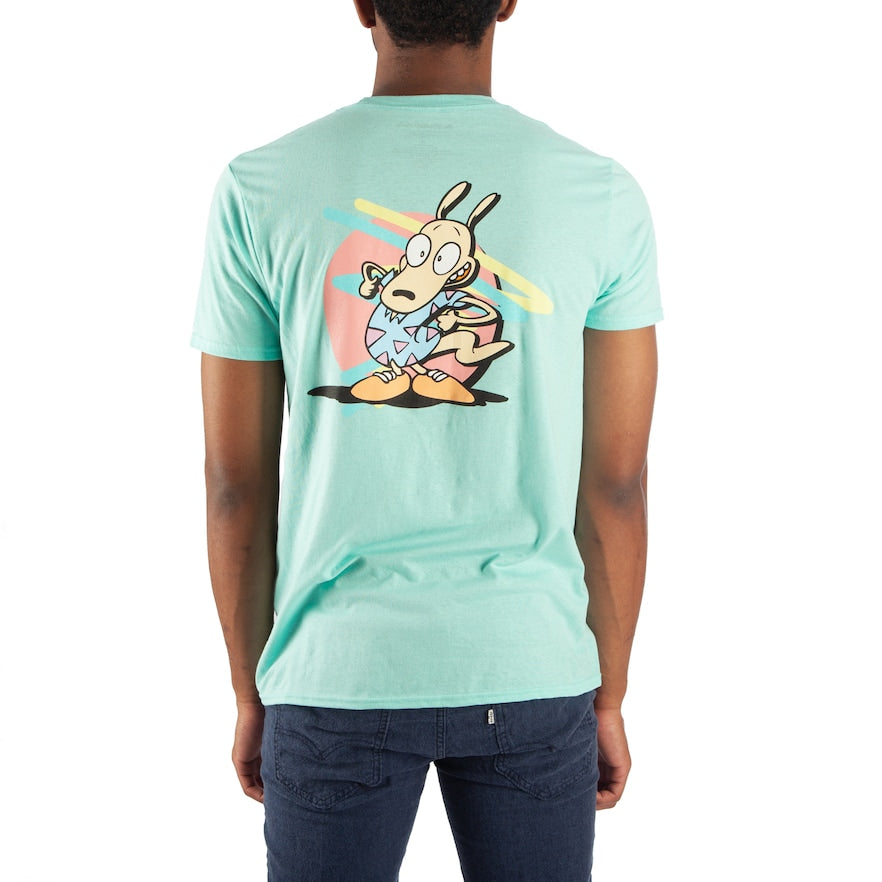 Men's Rocko's Modern Life Graphic Tee T-Shirt - Bladevip