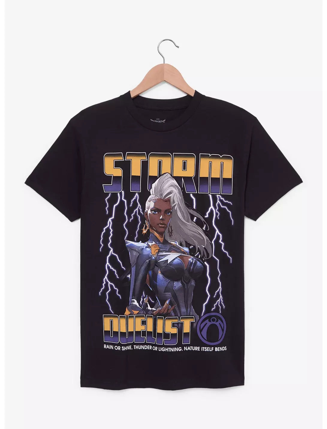 Marvel Rivals Storm Duelist Video Portrait T-Shirt Graphic Tee - view 3