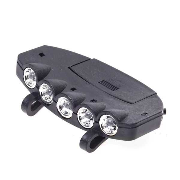 Cap LED Light - 5 LED Cap Light Headlamp - view 3