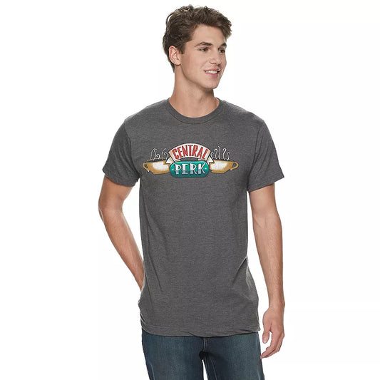 Men's Friends Central Perk Graphic Tee T-Shirt - Bladevip