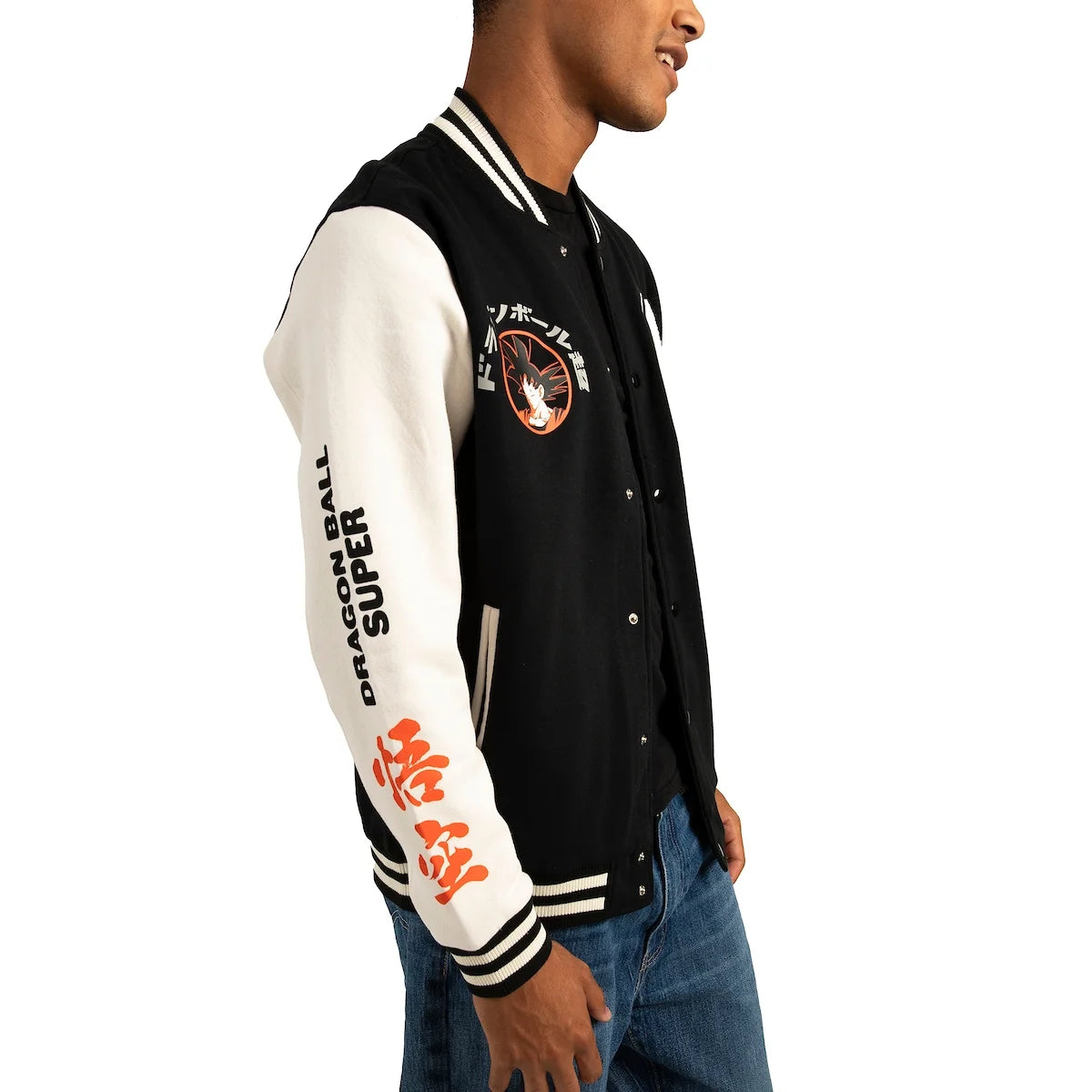 Bioworld Dragon Ball Adult Unisex Varsity Jacket