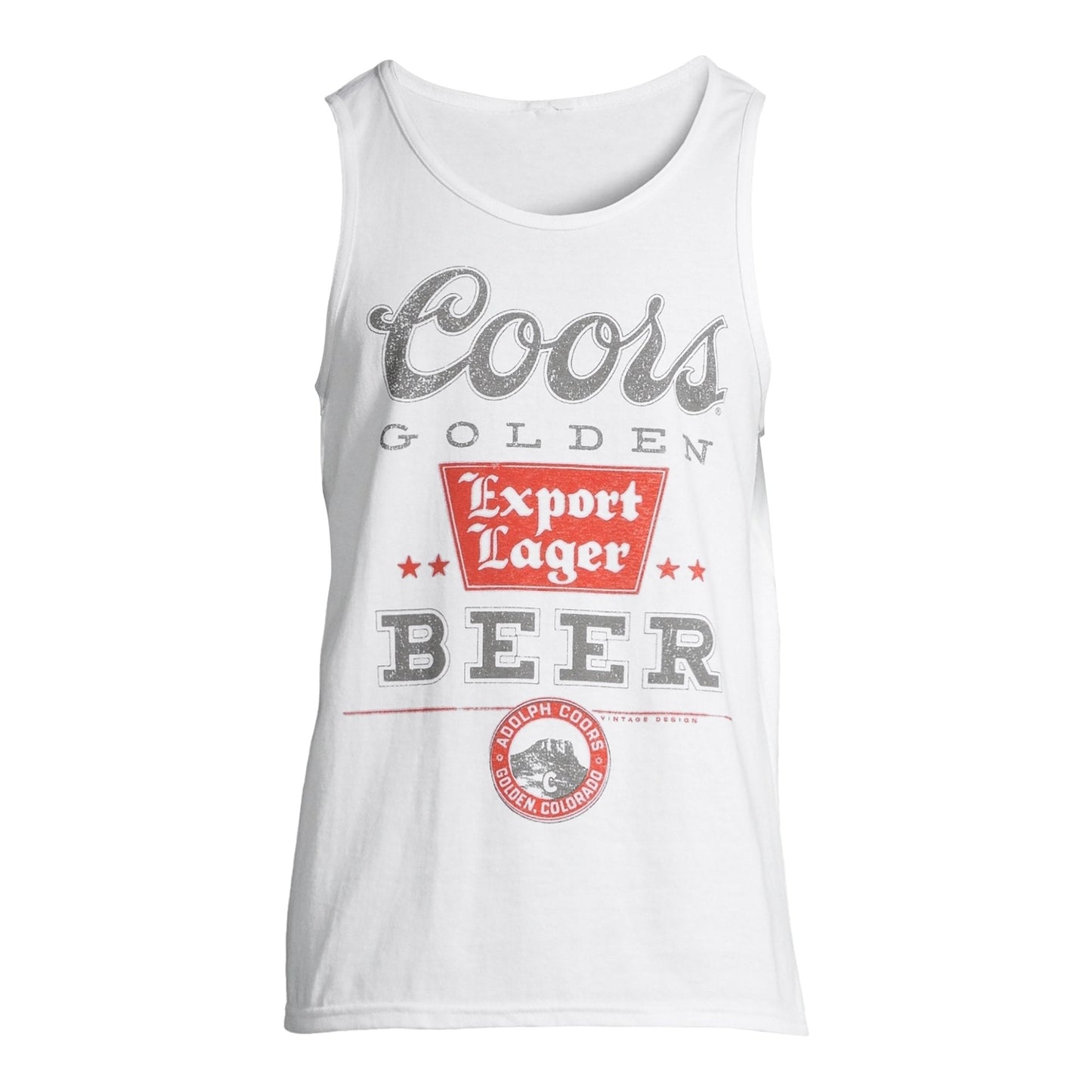 Men's Coors Golden Beer Graphic Tank Top