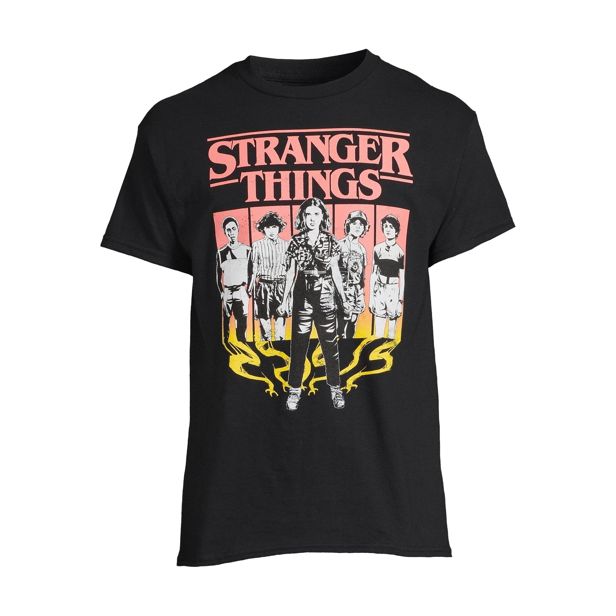 Men's Stranger Things Boxes Character Graphic Tee T-Shirt - view 3