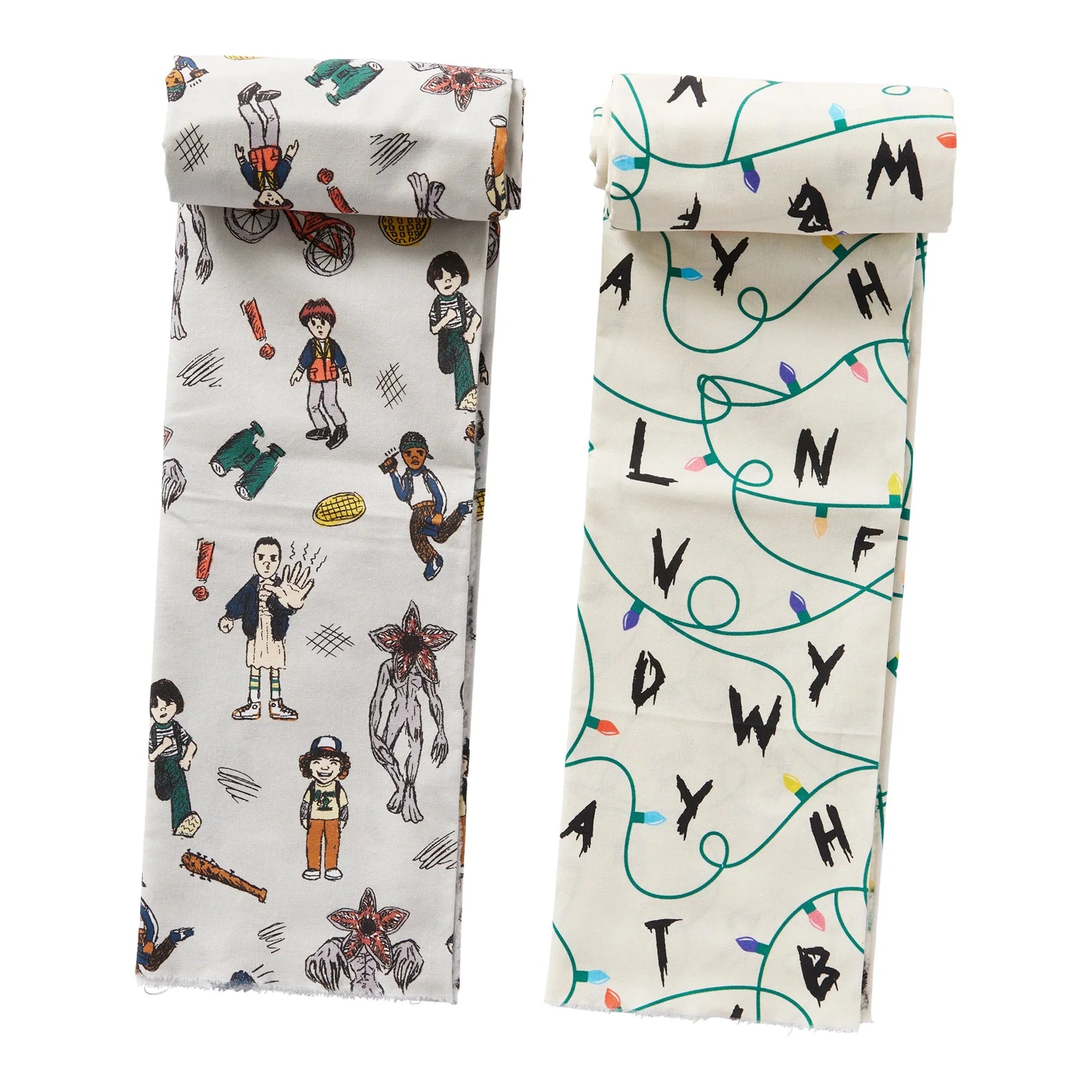 Netflix Stranger Things Cotton Fabric & Patch Diy Kit, 5 Patches And 2 Yards Of Fabric - view 6