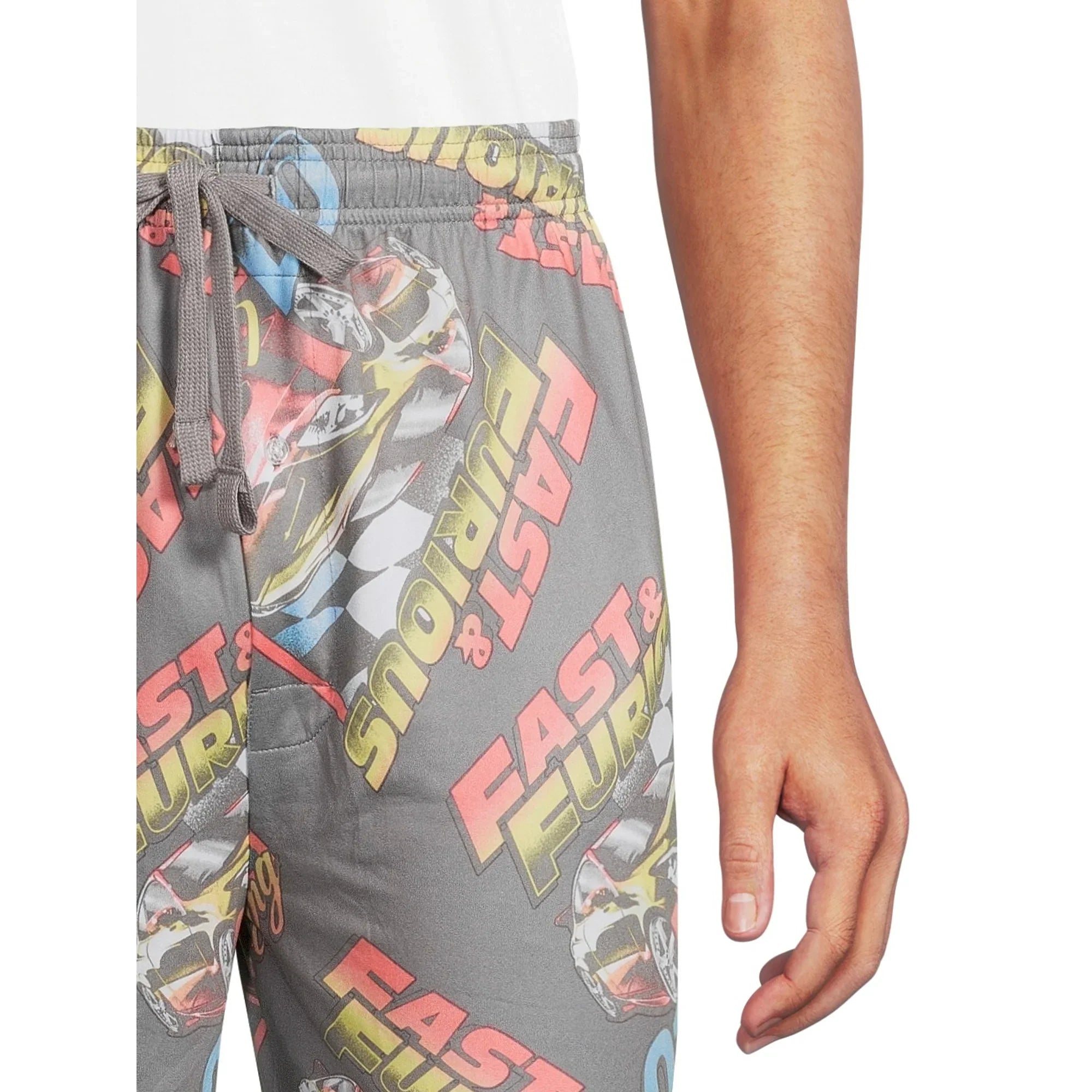 Men's Fast & Furious Logo Pajamas Sleep Pants - view 3