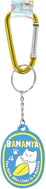 Bananya Wristlet Keychain | Bananya Cat Wrist Lanyard For Key, Wallet, Cell Phone, ID Badges - view 2